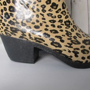 Bottes De Pluie Sunville Léopard - Taille US 10 (femme) - Neuves Sans Boîte